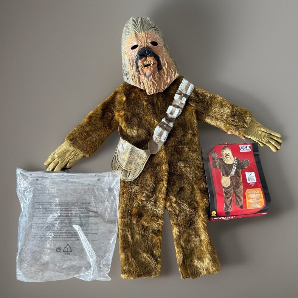 Chewbacca Wookie Star Wars Halloween‎ High Quality Child Costume Size S USA MADE